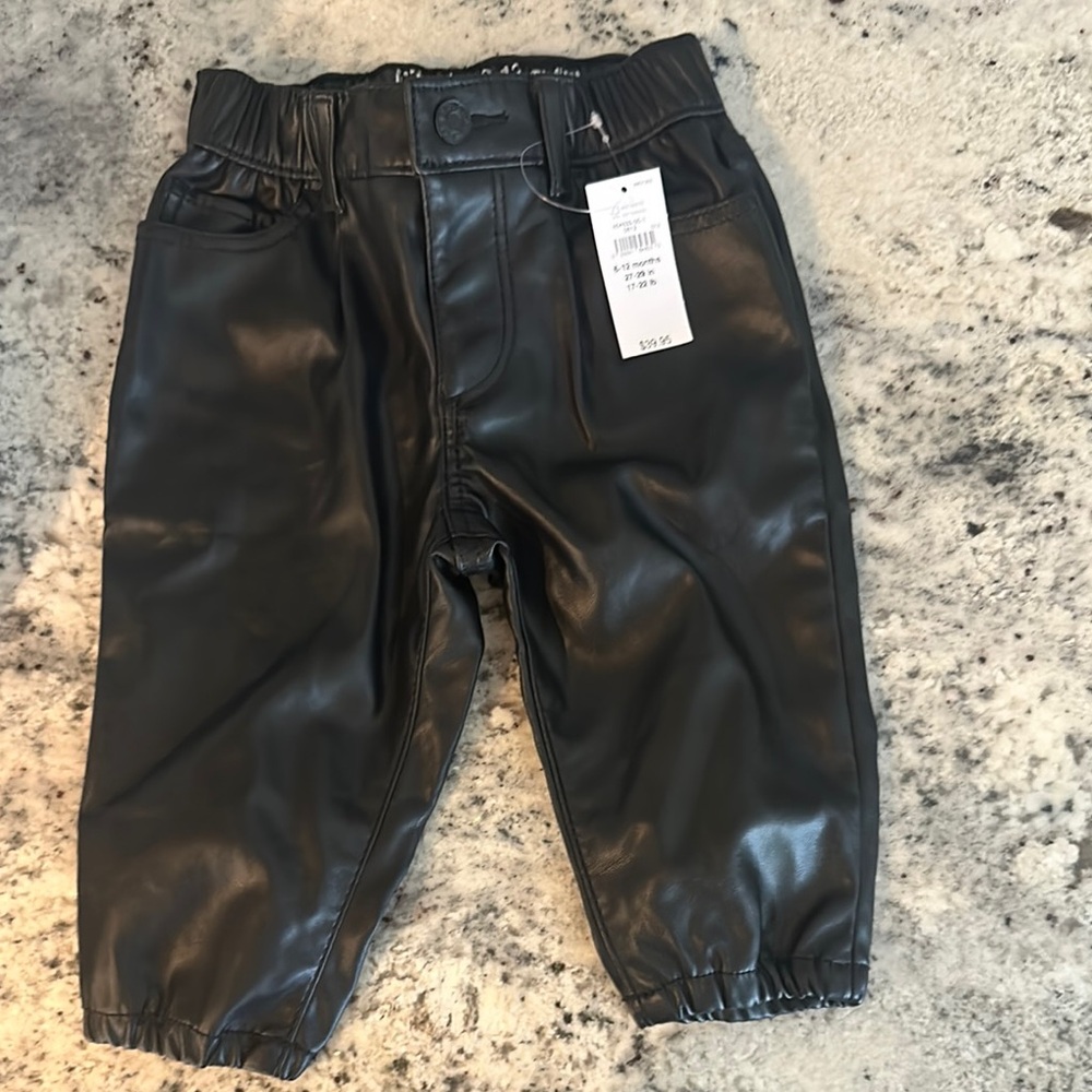 Baby Gap Leather Pants 6-12 months